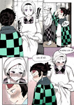 Moather and l ( mẹ và con ) KIMETSU NO YAIBA