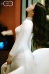 Em mẫu ruột nude cùng bộ trang phục áo dài
