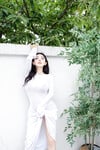Album: Sự Quyến Rũ Quý Phái Với Chiếc Đầm Trắng Tinh Khiết