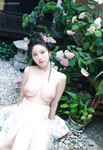 Cổ trang tiểu thư lá ngọc cành vàng cực đẹp