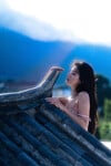 Những đường cong tuyệt đẹp được chụp trên mái nhà