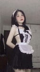Em Ánh Dương 2k6 Cosplay Hầu Gái Cực Xinh Và Đáng Yêu