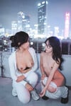 Hai em mẫu ảnh xinh như người mẫu vú to lồn ngon nude