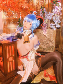 Bộ cosplay Ganyu (1)